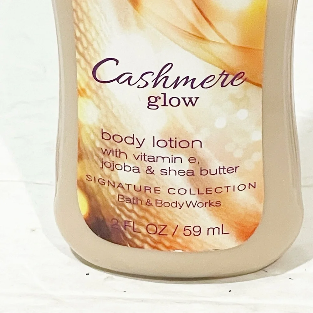 Bath & Body Works CASHMERE GLOW Mini Travel Size Body Lotion 2‎ oz